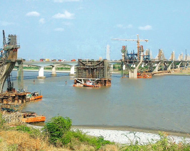 Stay Cables for Gujarat’s first Extradosed Bridge: The 3rd Narmada Bridge