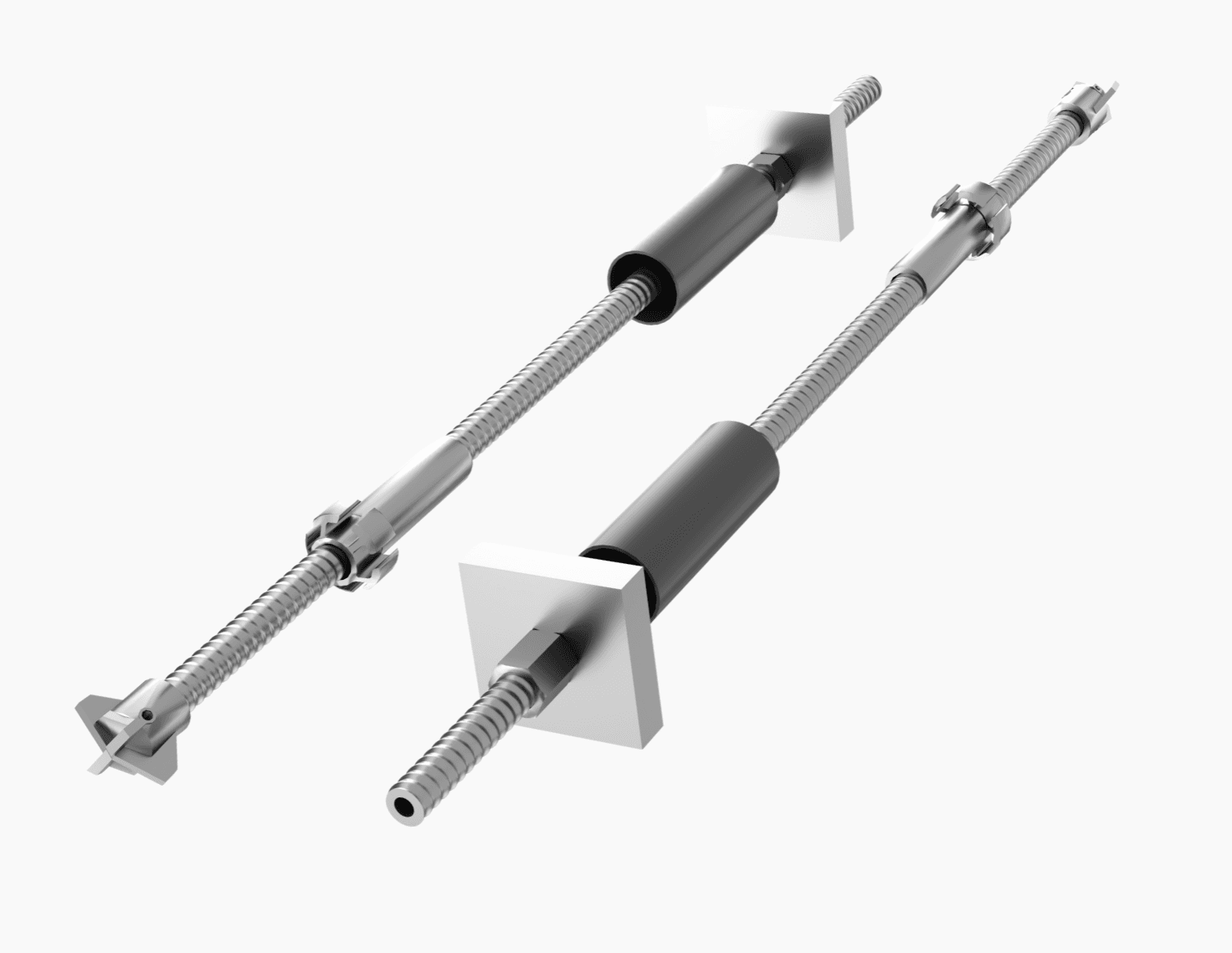 Hollow bar Micropiles