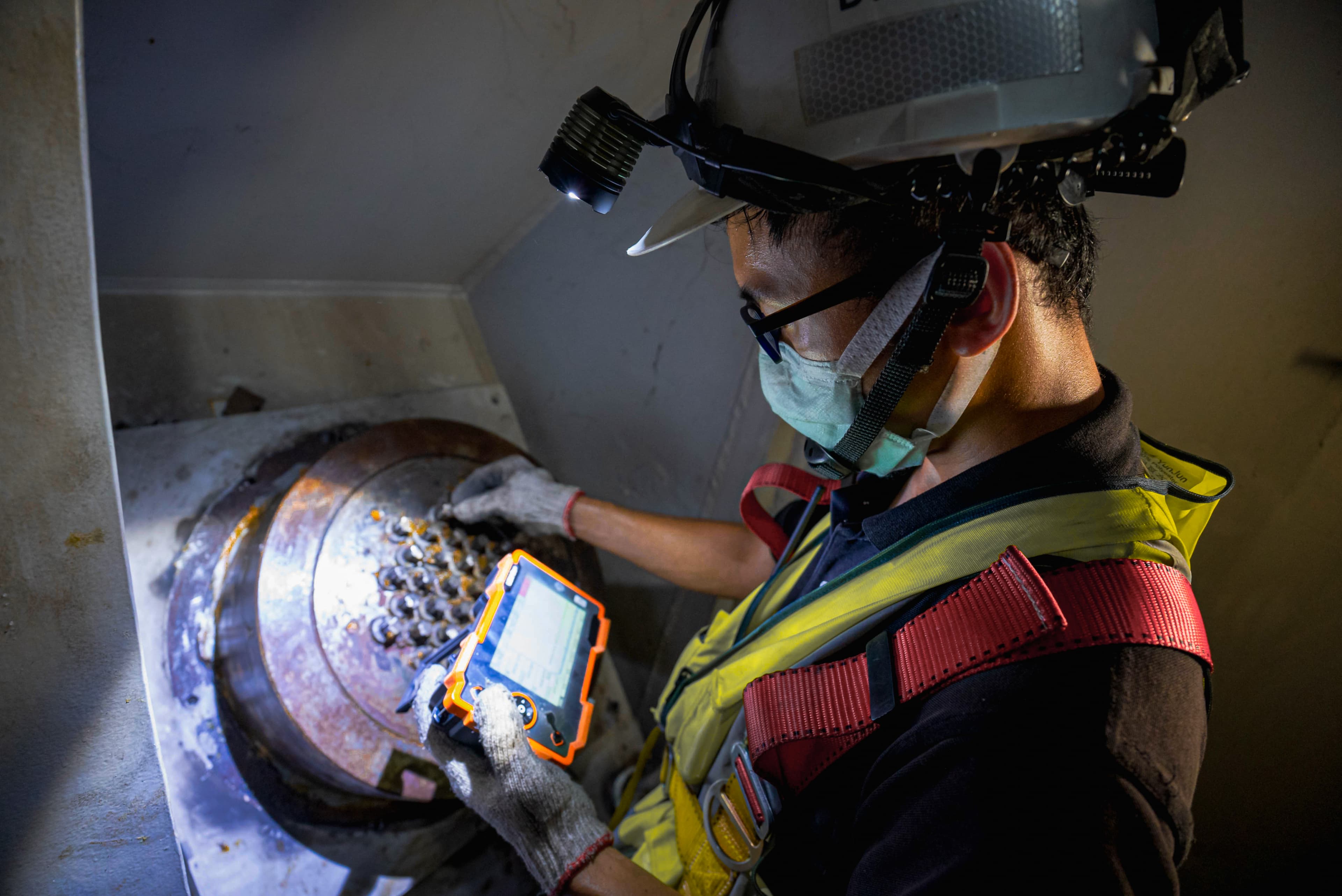 anchor zone inspection