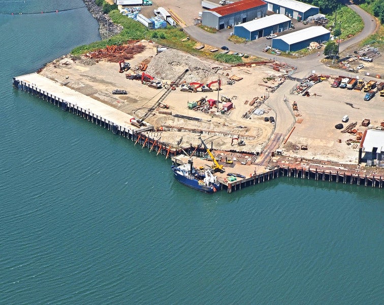 Modernization of Newport International Terminal Docks