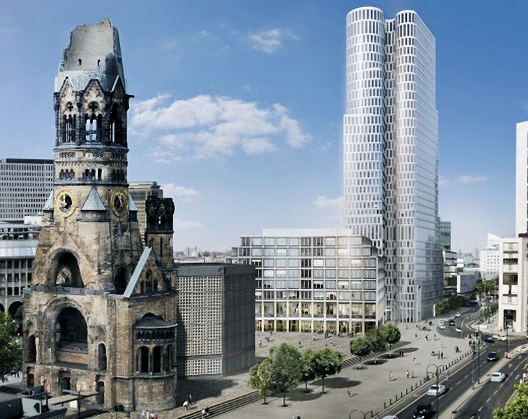 Waterproofing the underground levels of the Upper West Tower in Berlin