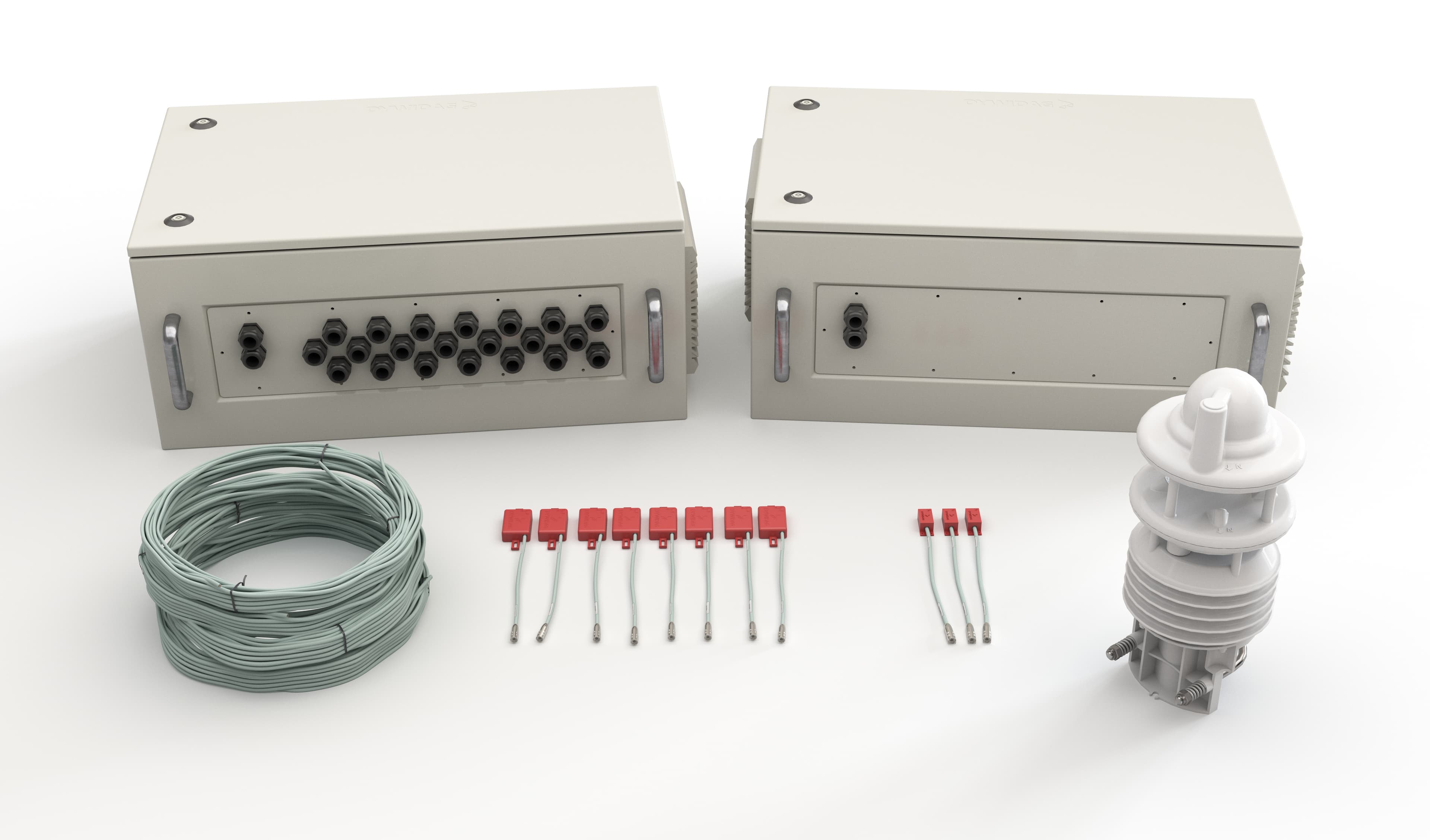 Stay Cable Force Monitoring Sensor Bundle 1