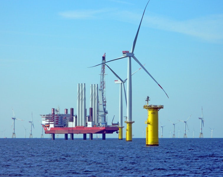 Consolidation of Monopile Foundations at an Offshore Wind Energy Plants